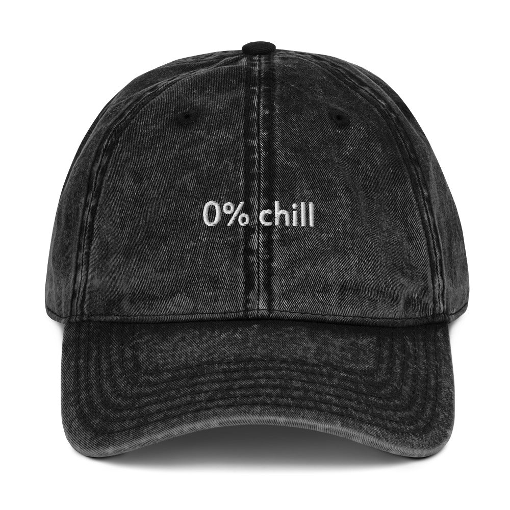 0 Chill® Cotton Twill Cap - cäpi