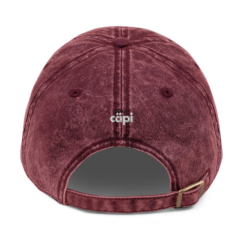 Anxiety.jpg® Cotton Twill Cap - cäpi 🧢