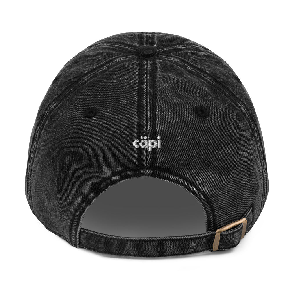 Anxiety.jpg® Cotton Twill Cap - cäpi 🧢