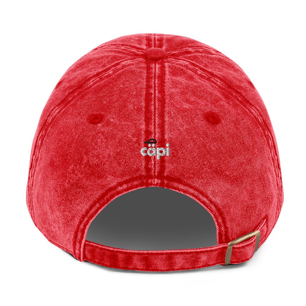 Anxiety.jpg® Cotton Twill Cap - cäpi 🧢
