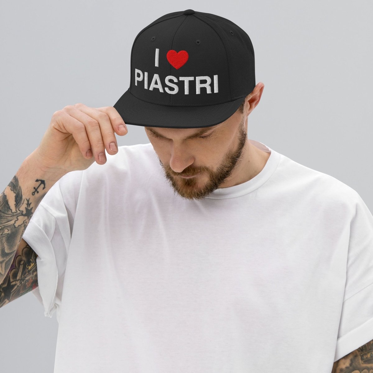 I LOVE PIASTRI® Snapback Hat - cäpi 🧢