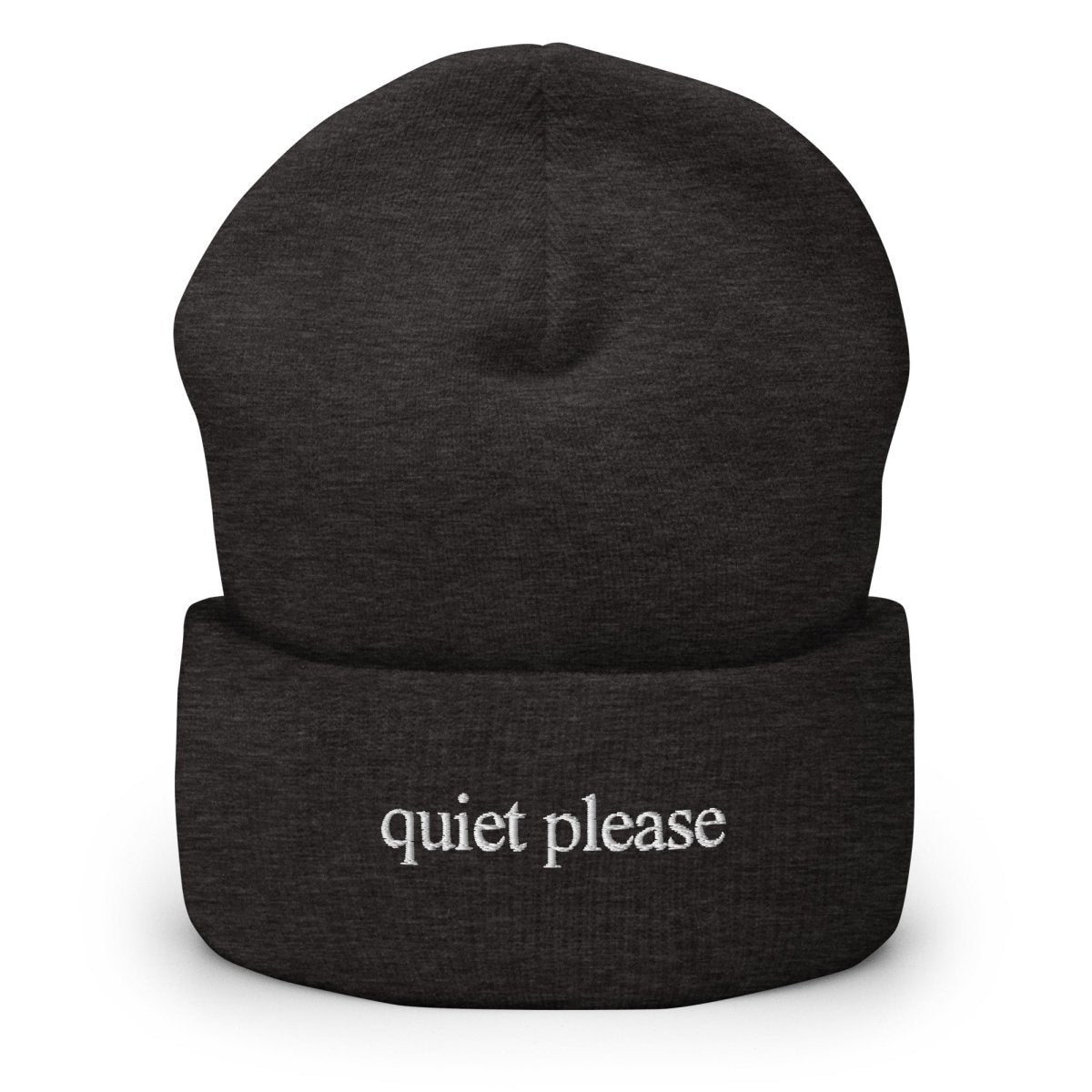 Quiet Please® Cuffed Beanie - cäpi