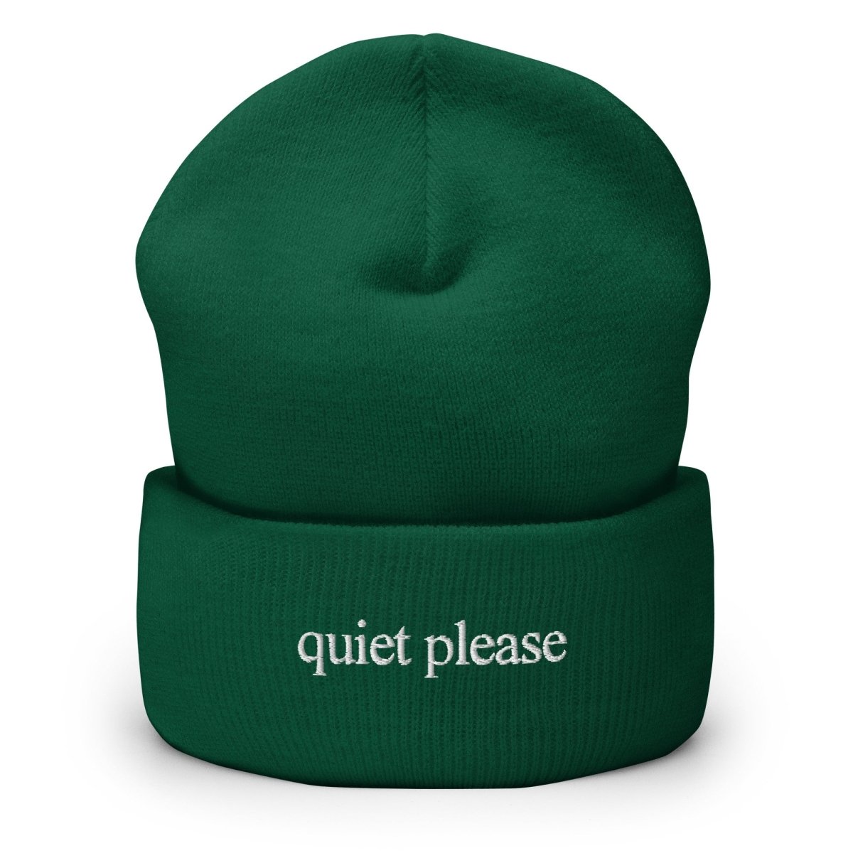 Quiet Please® Cuffed Beanie - cäpi