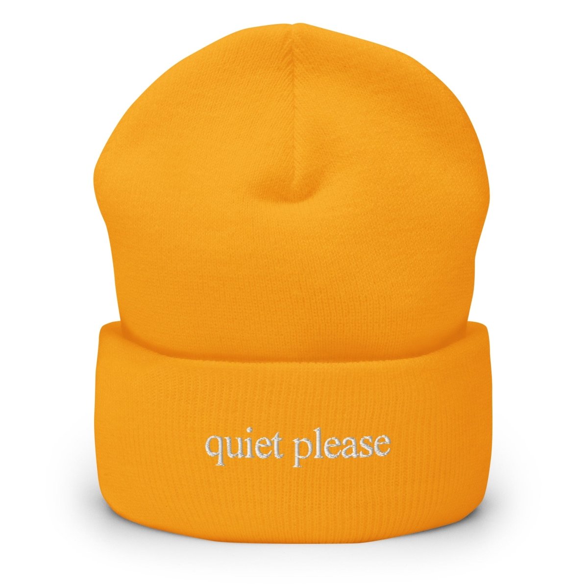 Quiet Please® Cuffed Beanie - cäpi