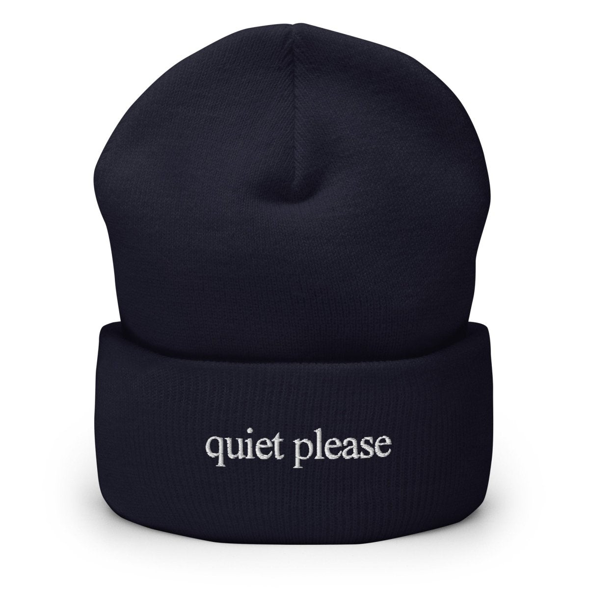 Quiet Please® Cuffed Beanie - cäpi
