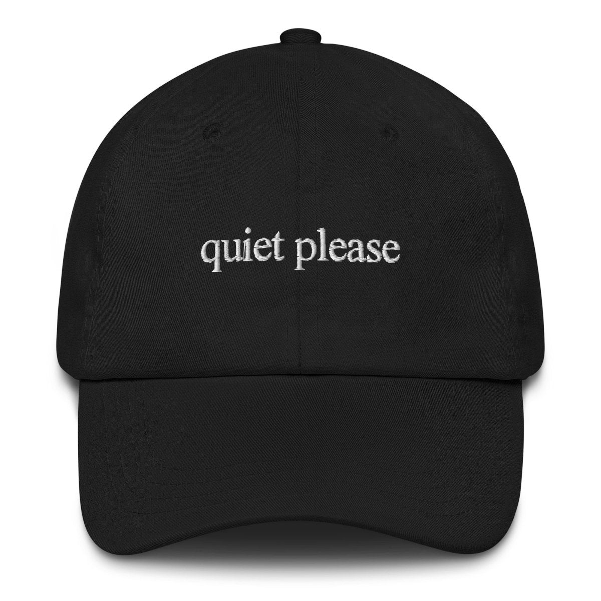 Quiet Please® Dad hat - cäpi