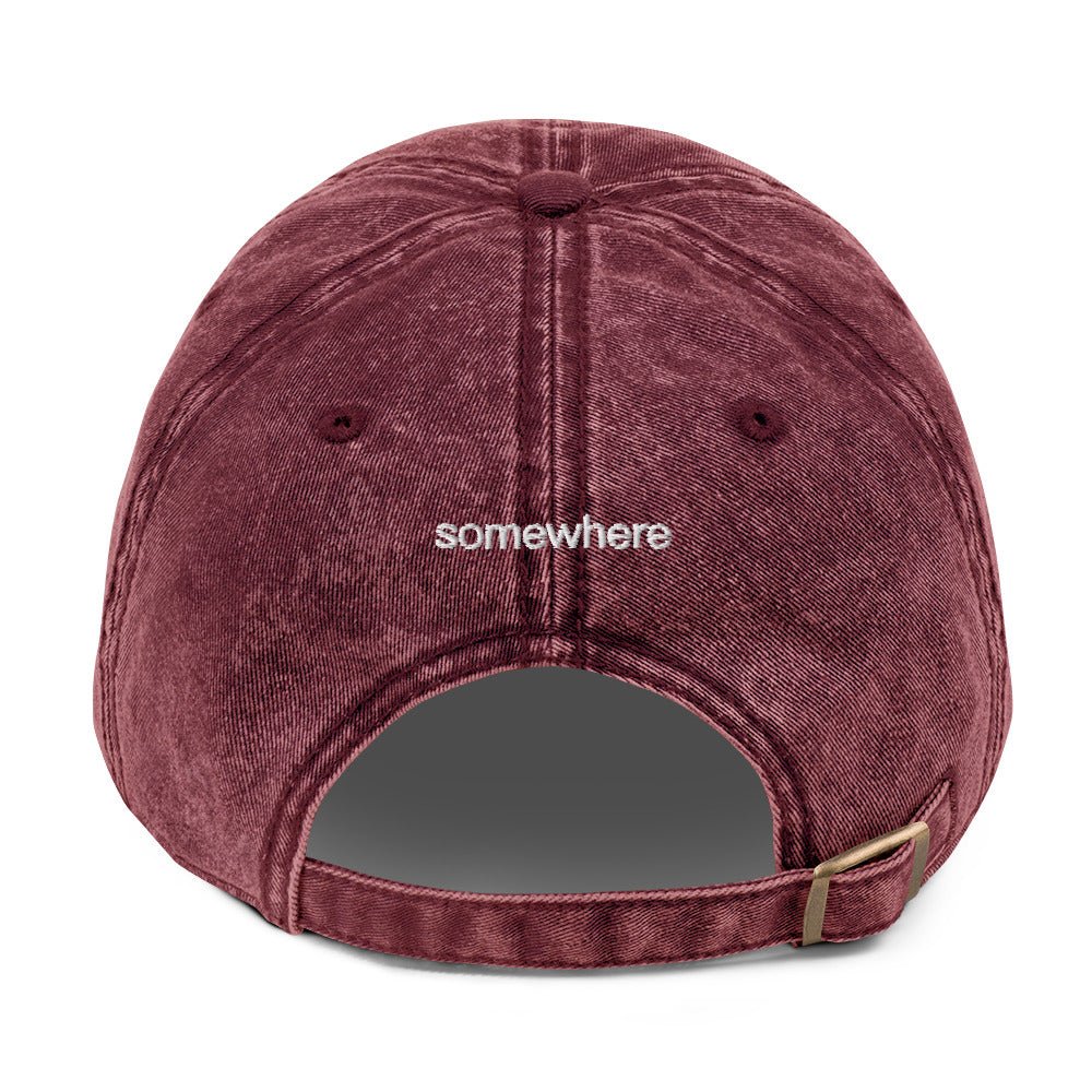 Somewhere® Cotton Cap (Back Design) - cäpi