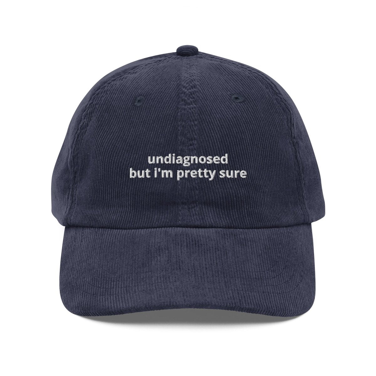 UNDIAGNOSED® Vintage corduroy cap - cäpi 🧢