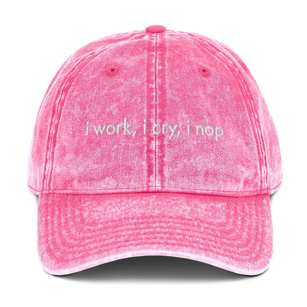 Work Cry Nap® Cotton Twill Cap - cäpi
