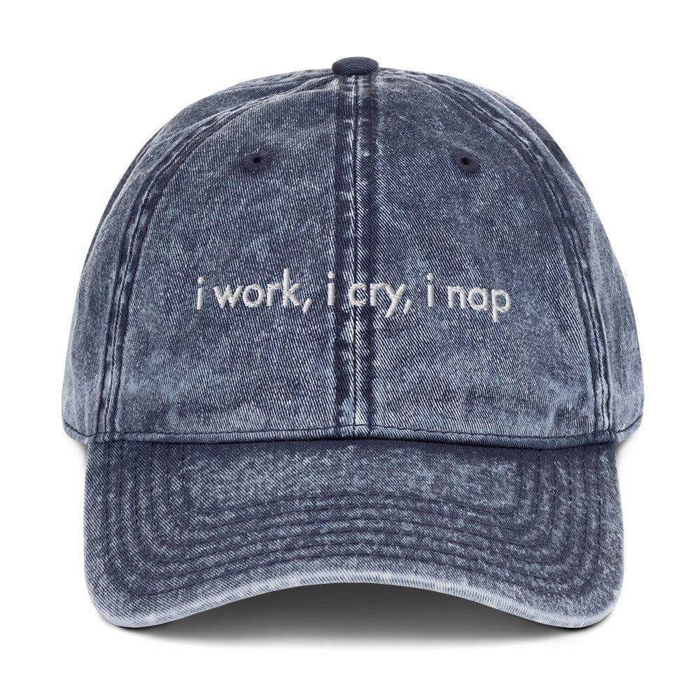 Work Cry Nap® Cotton Twill Cap - cäpi